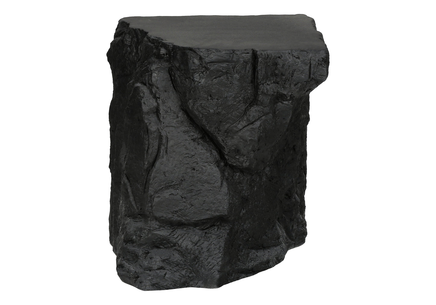 Accent Table, 25"h, Indoor Or Outdoor, Side Table, Nightstand, End, Bedroom, Living Room, Black, Contemporary, Modern