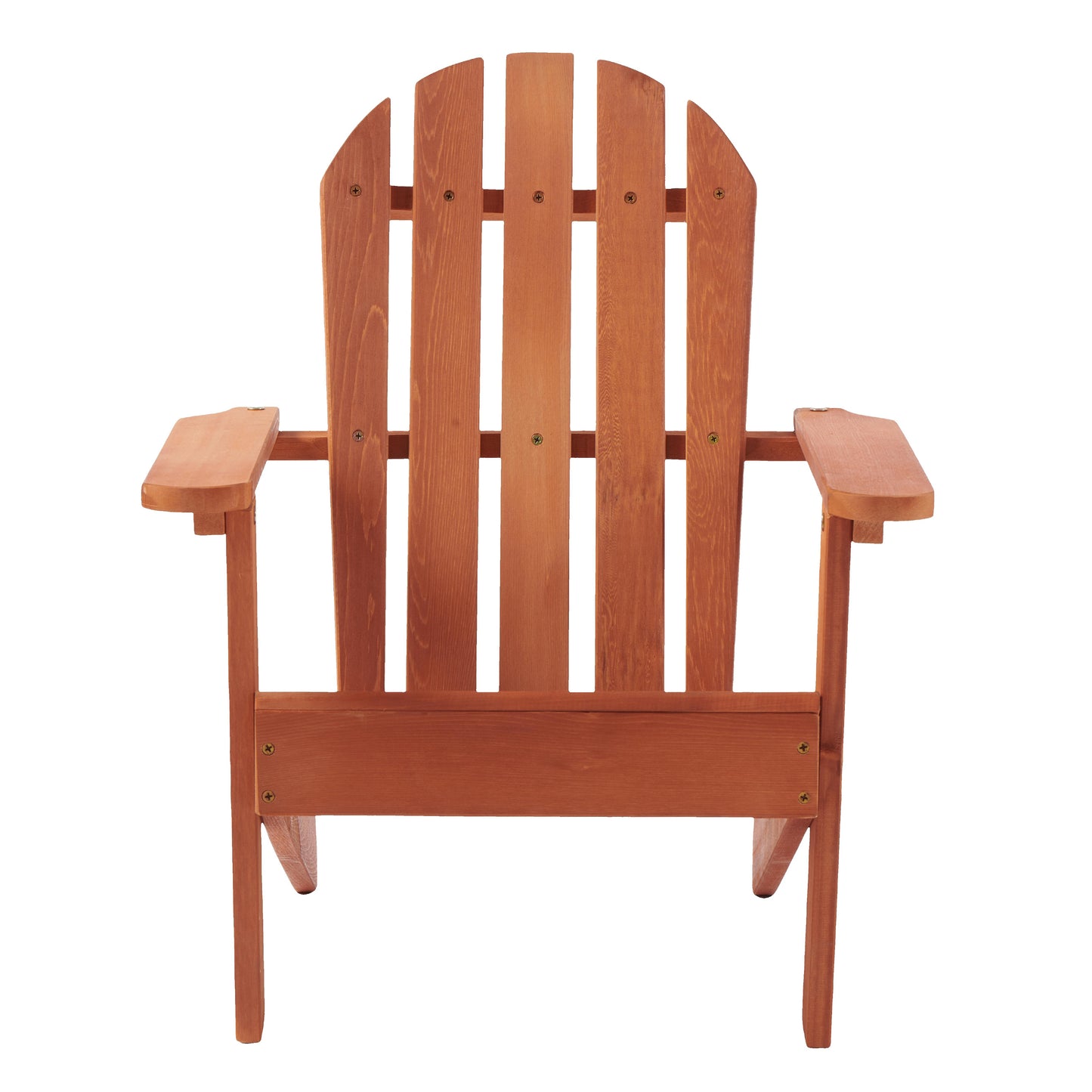 Wooden Kid's Adirondack Chair for Indoor and Outdoor, Natural Cedar Patio Lounge Chiar for Kids