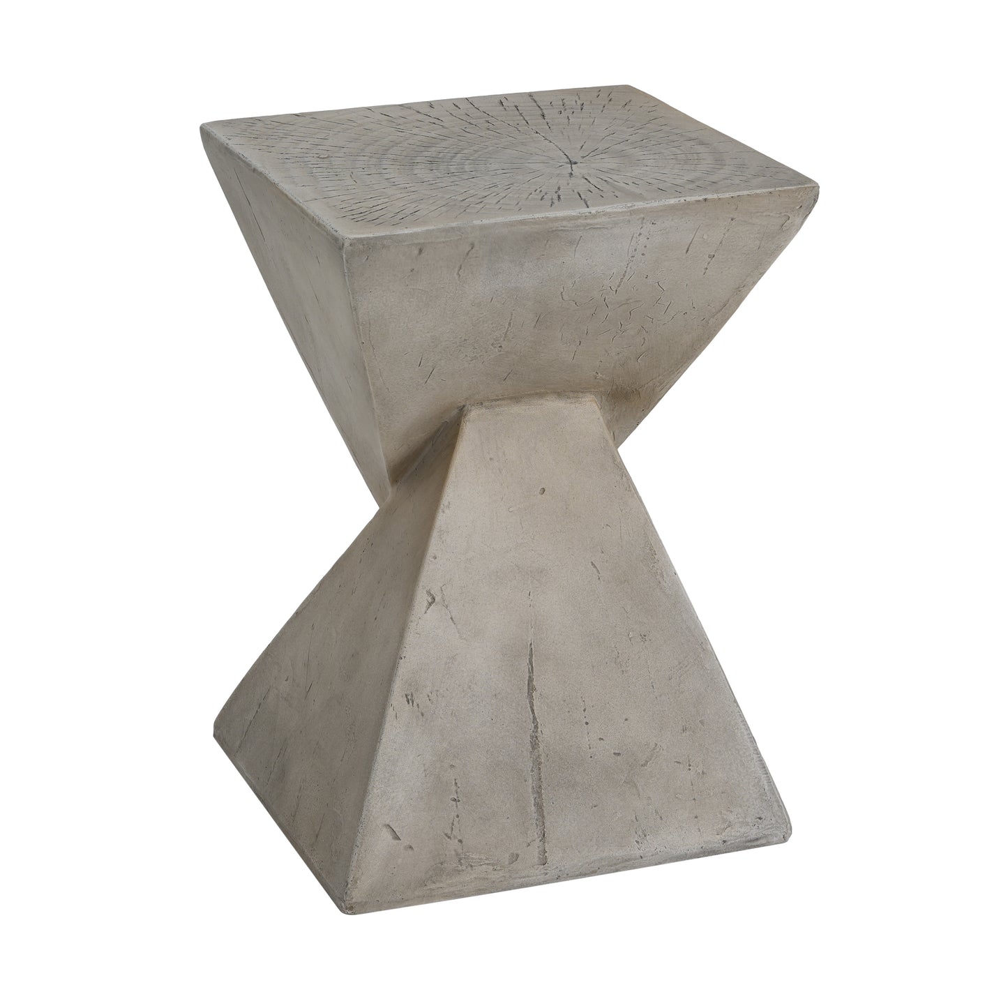 TESS Modern Side Table – Stylish Cent Table Compatible with Living Room, Bedroom, or Office – Versatile Home Furniture with Design and Sturdy Construction,Light gray Color