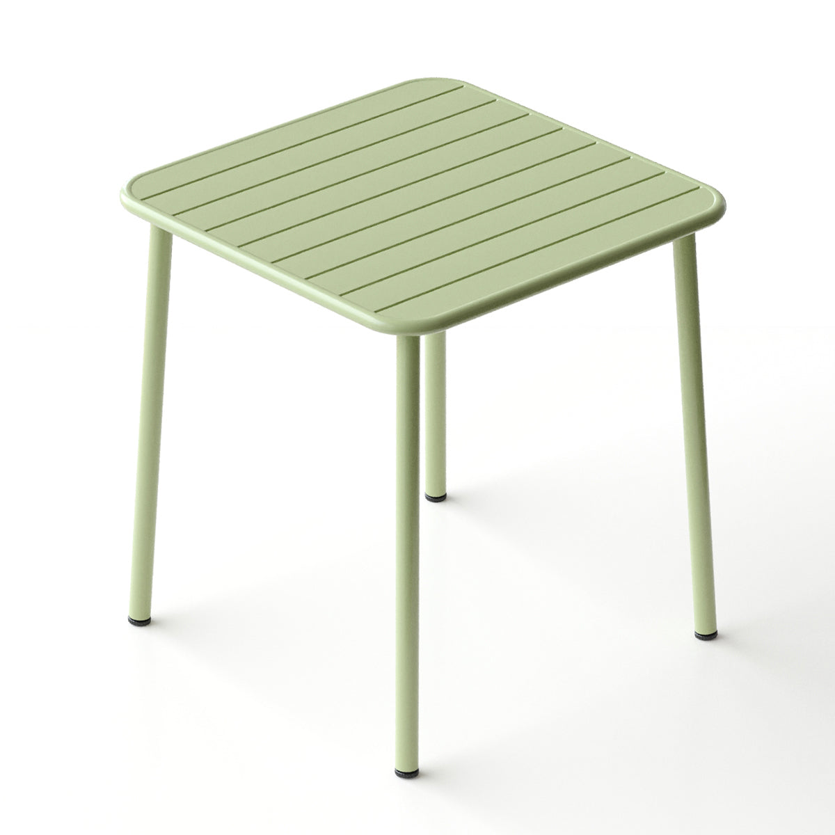 Sera square table  (green) outdoor courtyard table villa open air dining table waterproof table retro American modern simple balcony table coffee table