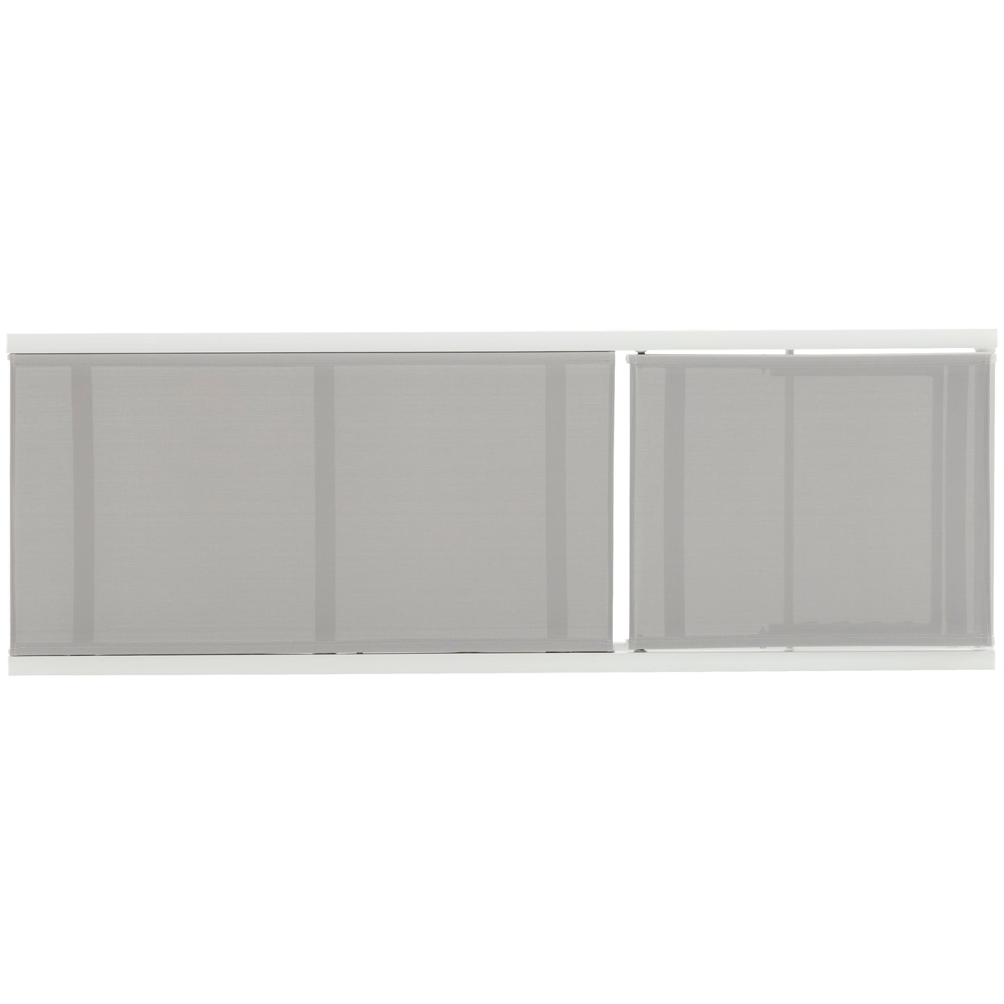 5-Level Adjustable 2-Piece Outdoor Chaise Lounge, Durable Aluminum Frame & Textilene Mesh, Perfect for Patio/Poolside