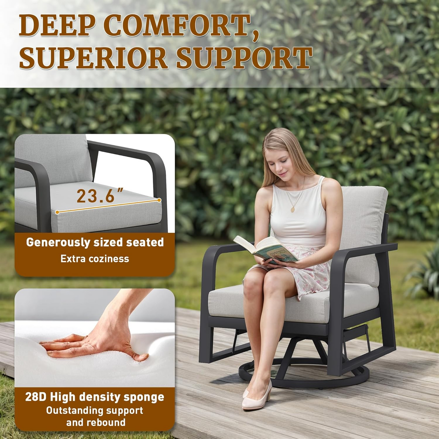 FR Two swivel chairs