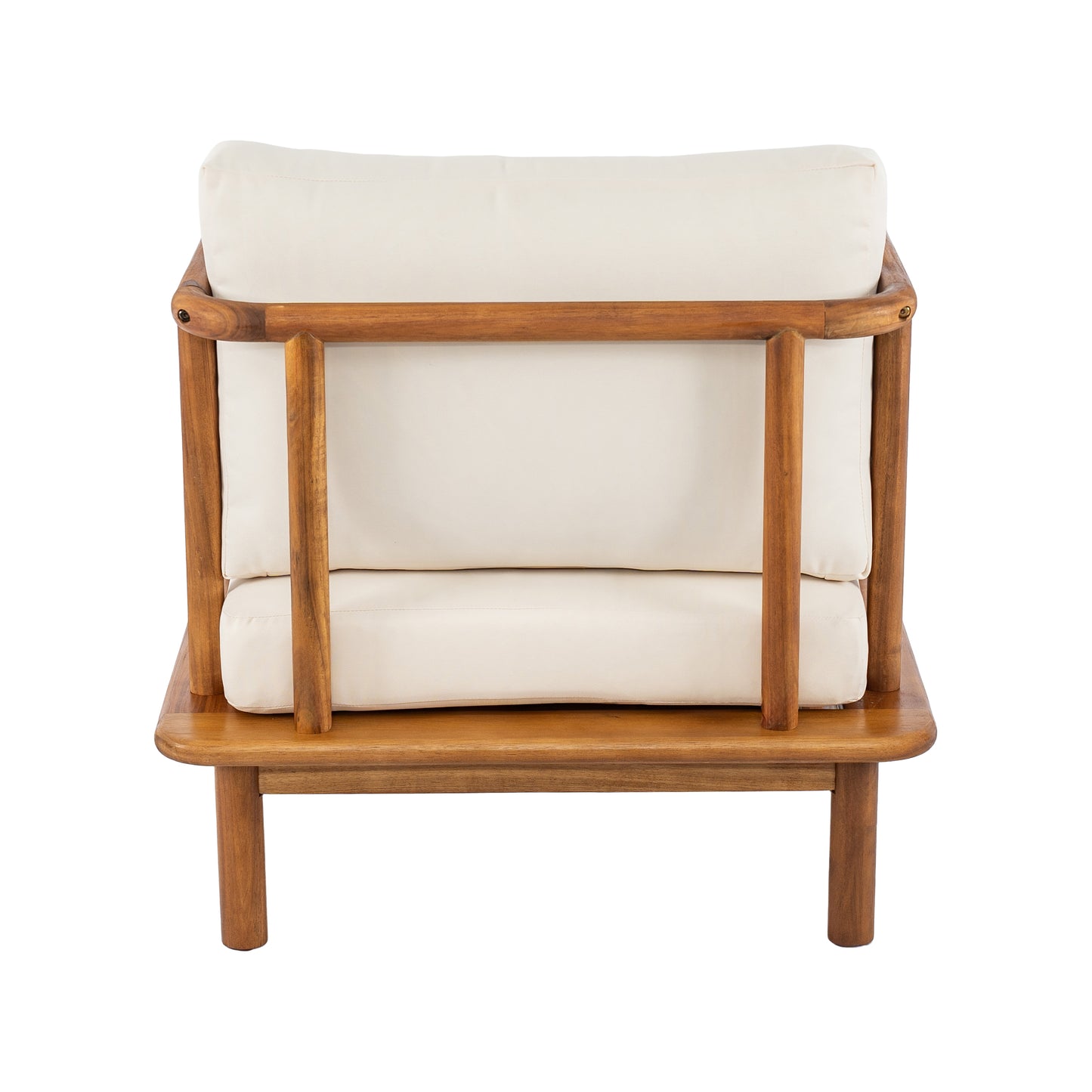 Canape Acacia Club Chair with Cream Cushion
