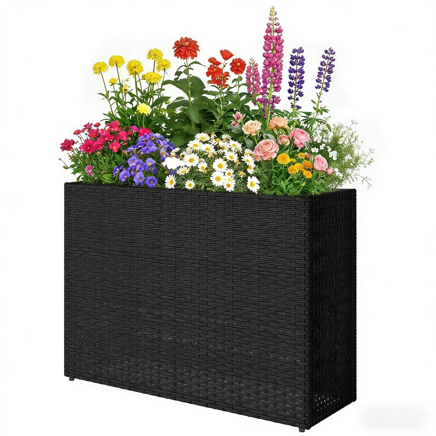 Outdoor Planter Box,Modern Elevated Planter Box,Raised Garden Bed