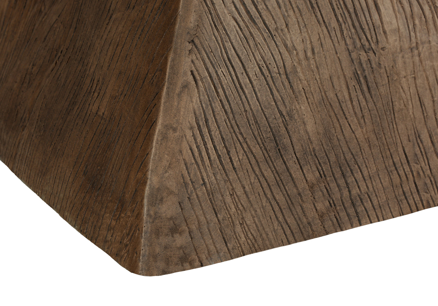 Accent Table, 25"h, Indoor Or Outdoor, Side Table, End, Nightstand, Bedroom, Living Room, Walnut, Contemporary, Modern