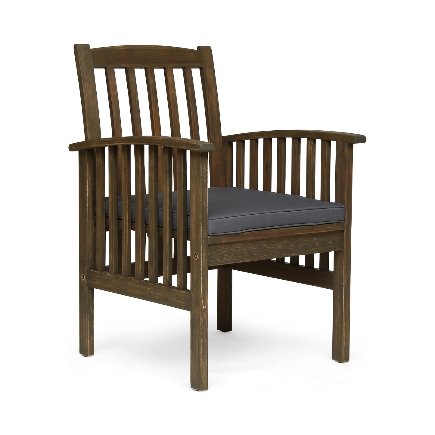CASA ACACIA DINING CHAIR,2PCS with 2 Cushions