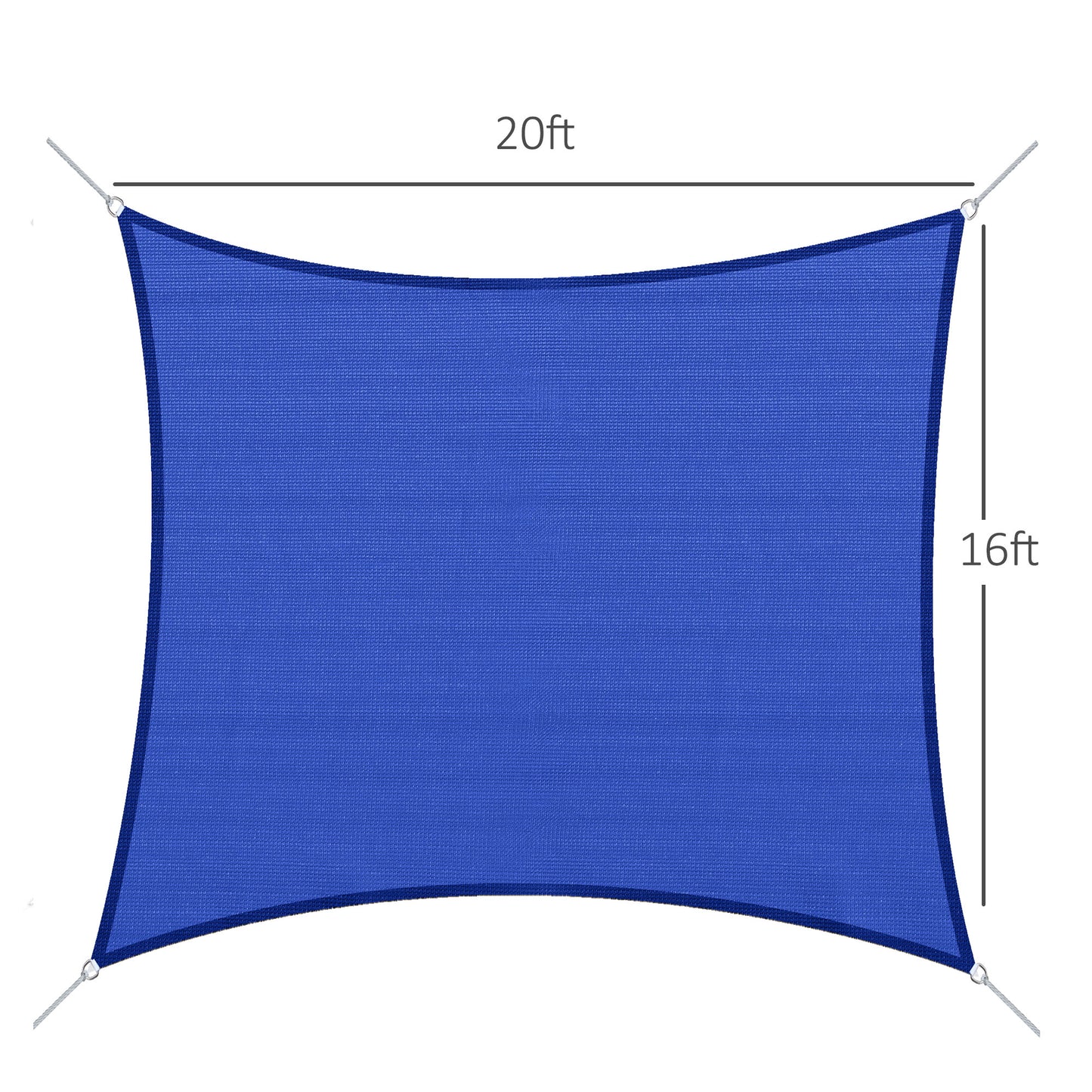 Sun Shade Sail Sun Shade Sail Canopy Outdoor Shade Sail Cloth for Patio