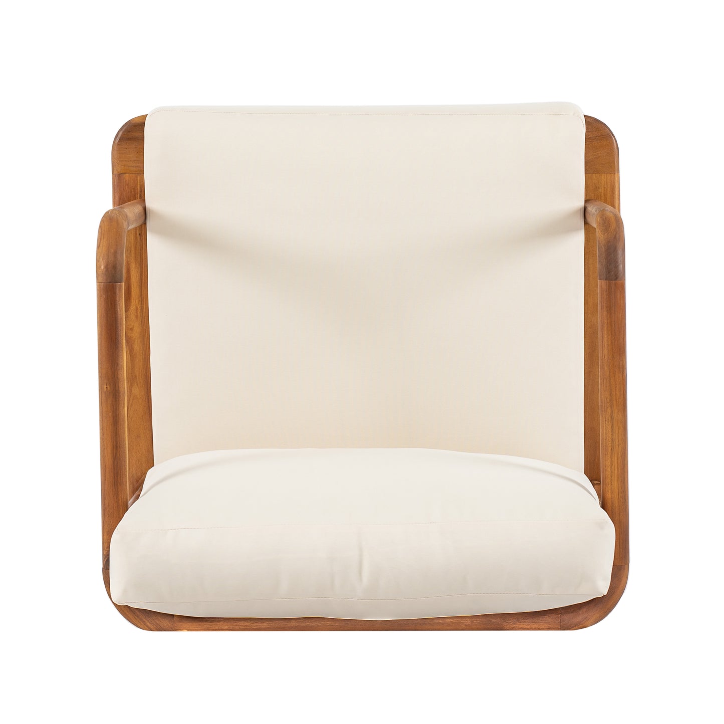 Canape Acacia Club Chair with Cream Cushion