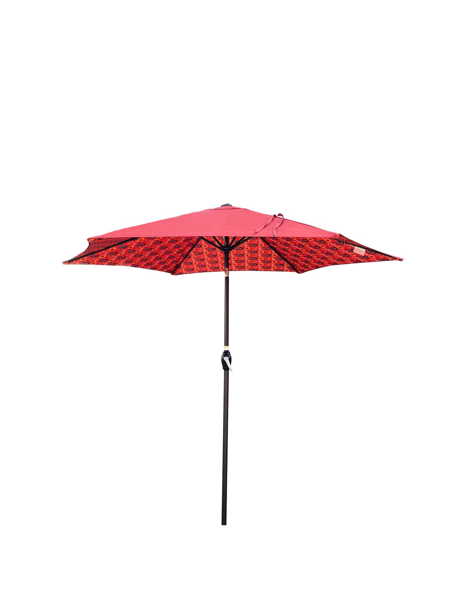 9FT UMBRELLA Ice Pattern + Orange