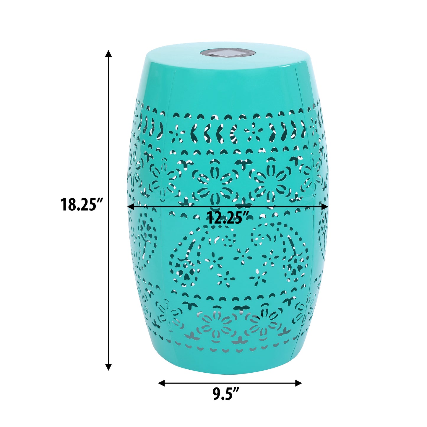 SOLAR SIDE TABLE,TEAL COLOR (Original SKU:N770P182381T)