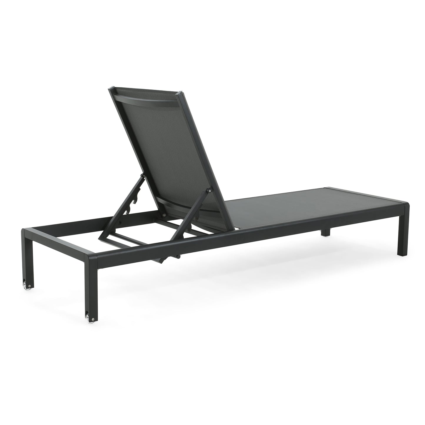 CAPE CORAL KD CHAISE LOUNGE BLK(MP2)( SET OF 2 )