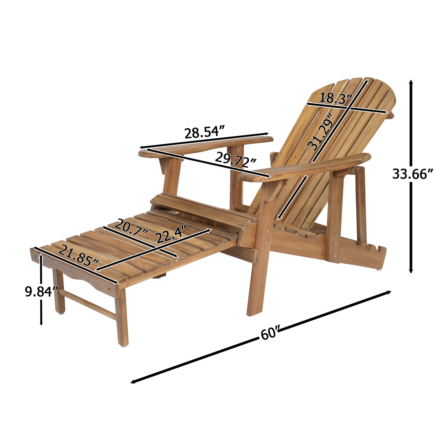 MALIBU ADIRONDACK CHAIR