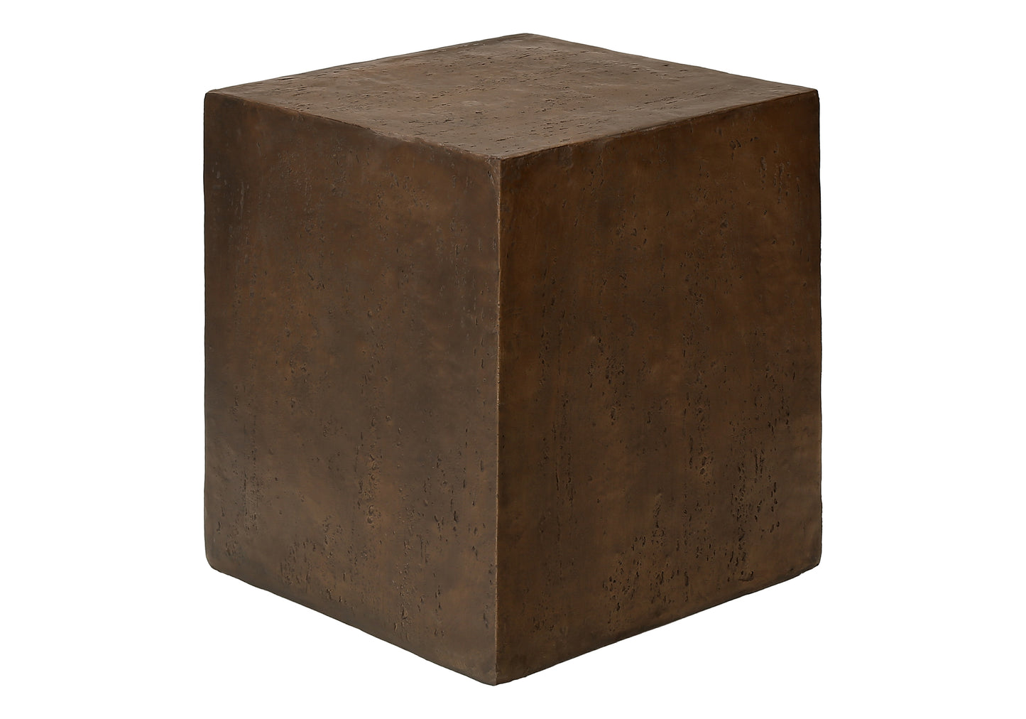 Accent Table, 25"h, Indoor Or Outdoor, Side Table, Nightstand, End, Square, Bedroom, Living Room, Walnut, Contemporary, Modern