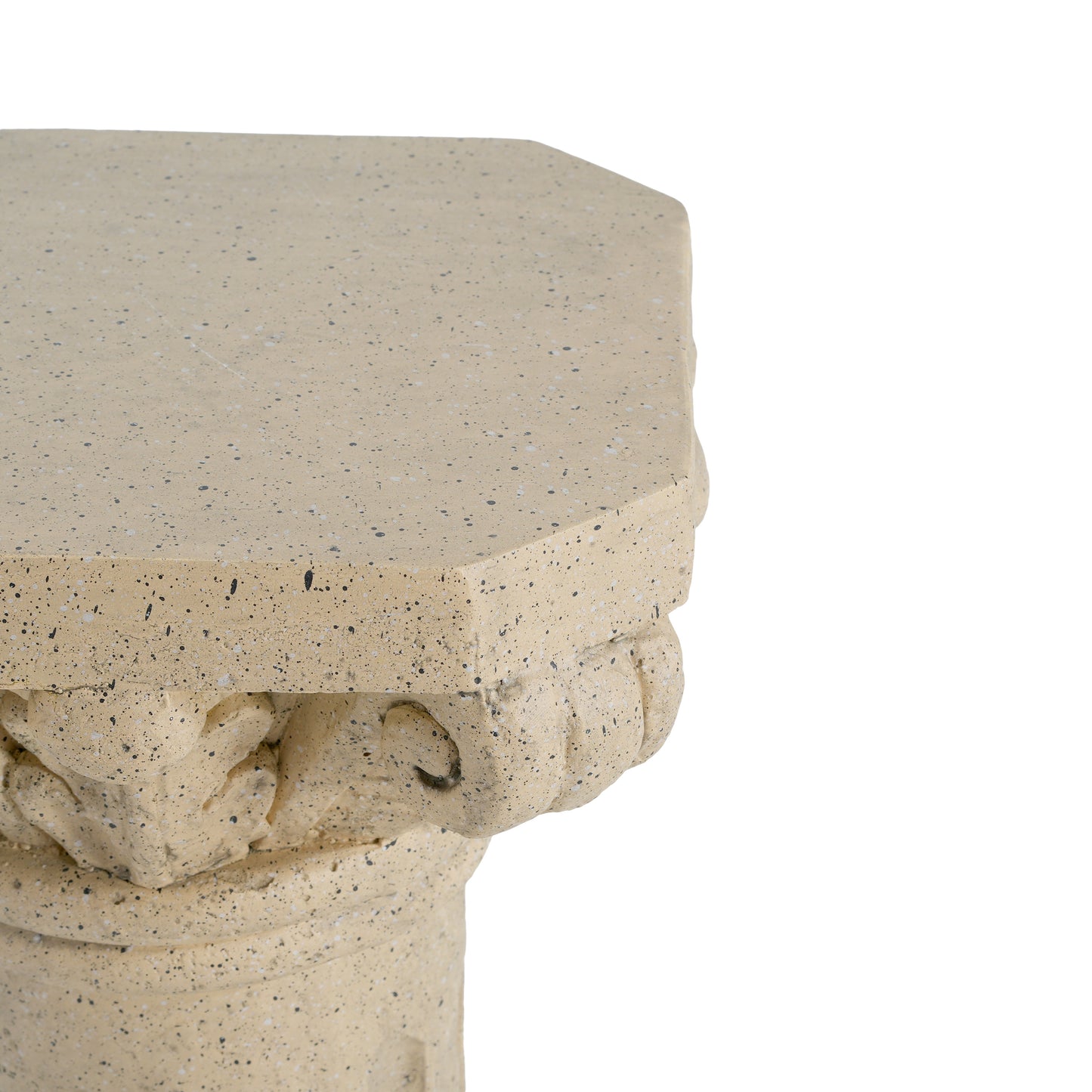 Pedestal Column Plant Stand, 26.25 Inch, Indoor and Outdoor