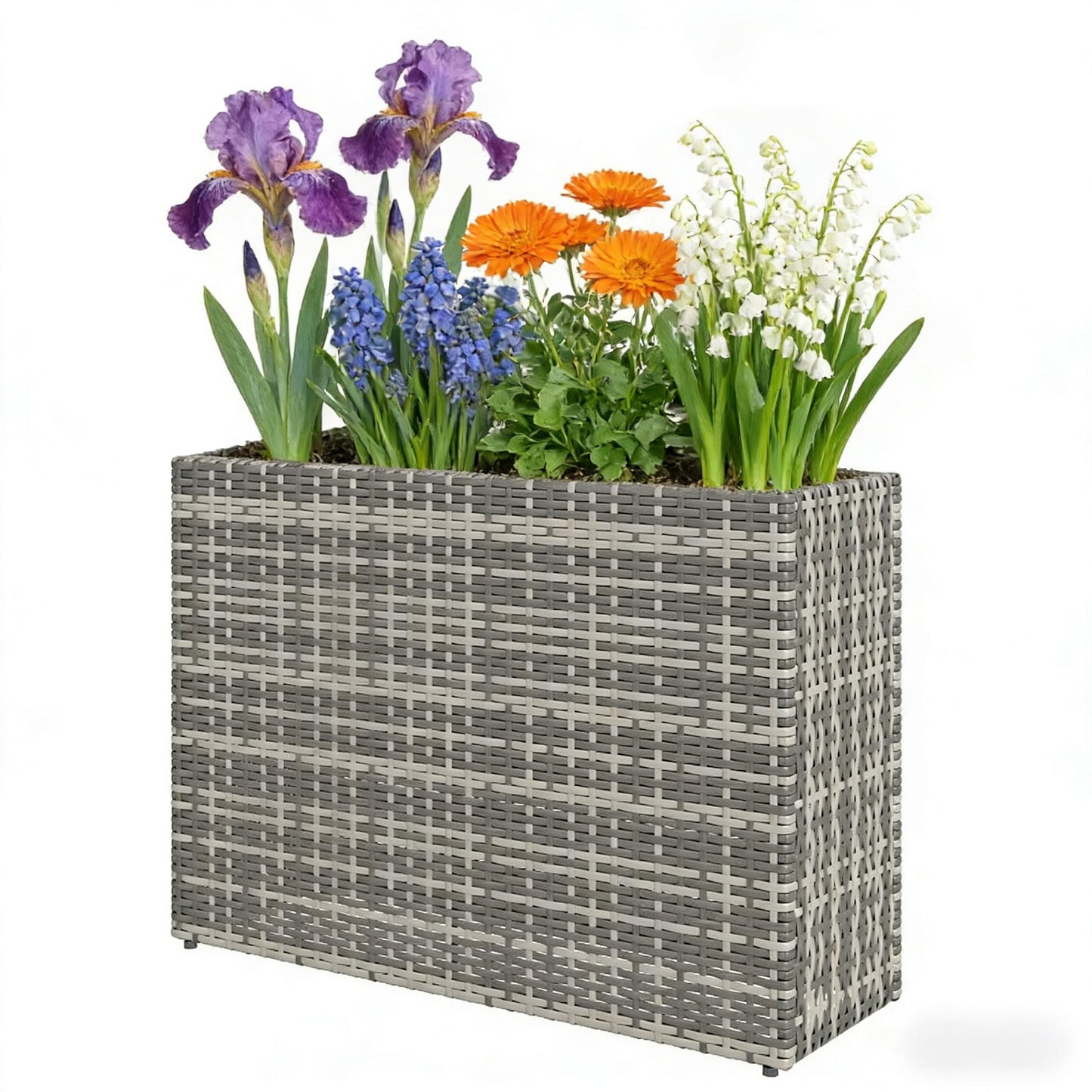 Patio Elevated Planter Box,Raised Garden Bed