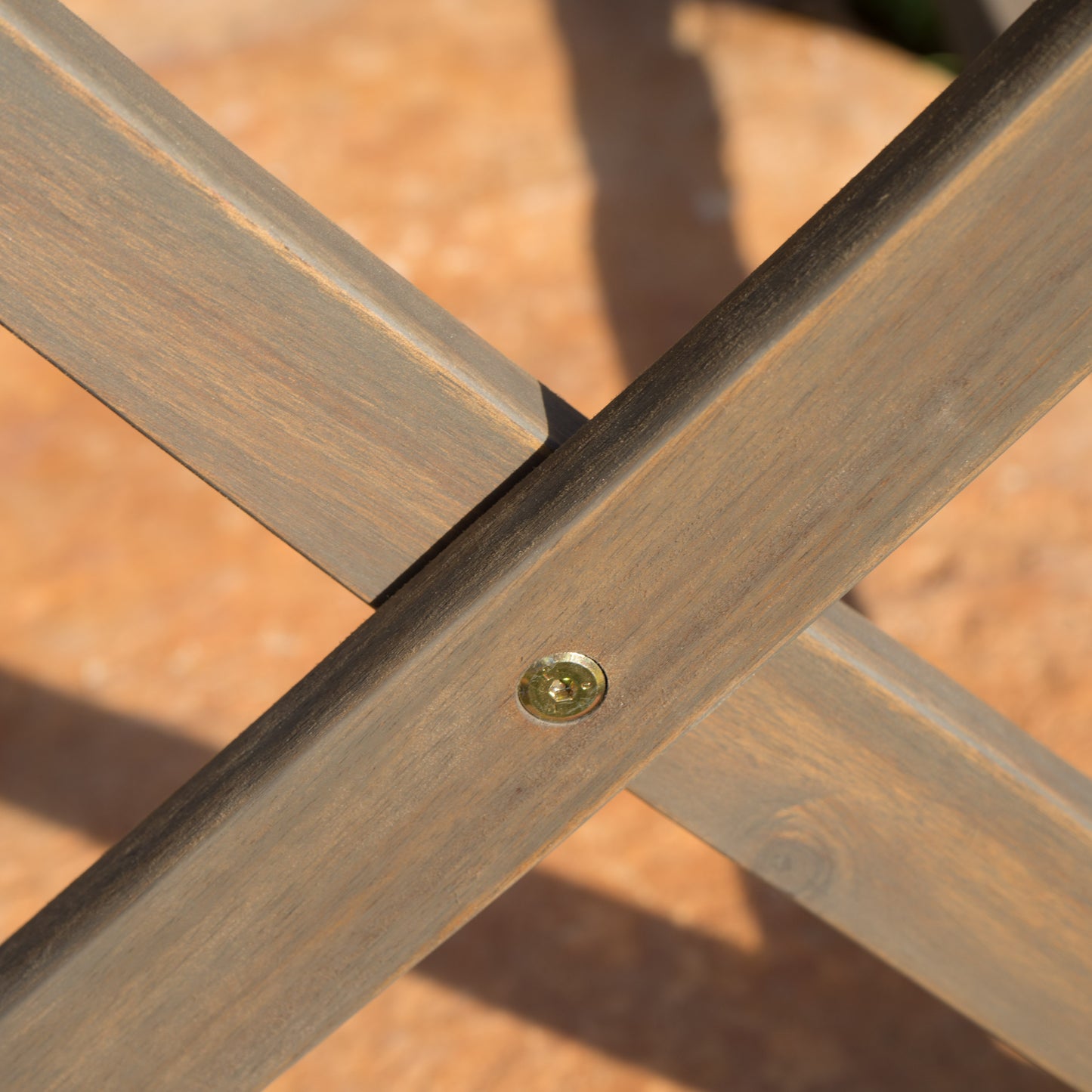 POSITANO 43.5'' Foldable Table,Outdoor Acacia Wood Table