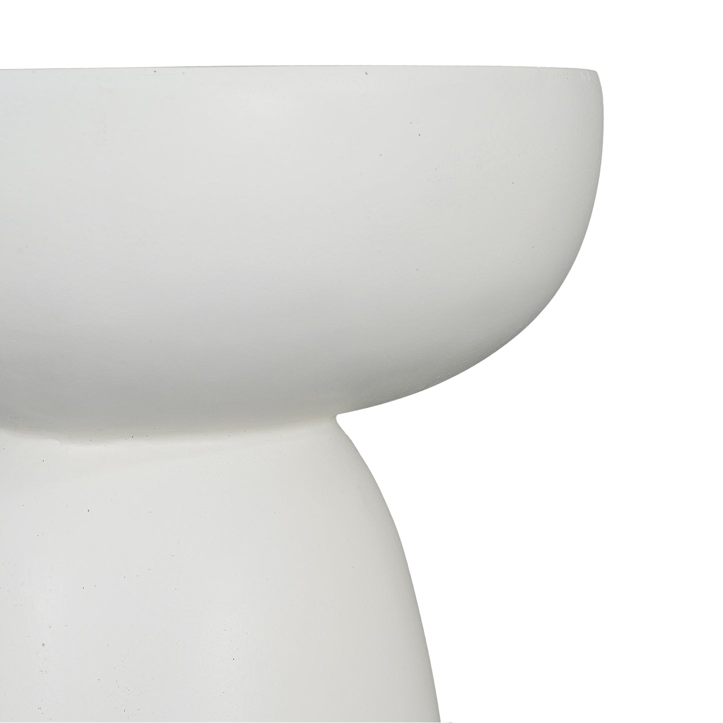 Magnesium Oxide Plant Stand, 28 Inch