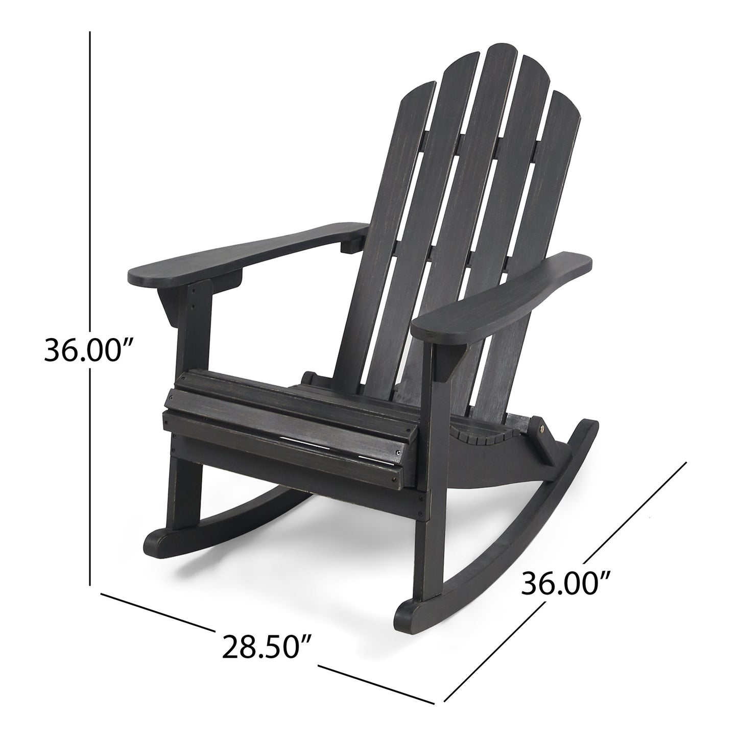 HOLLYWOOD ADIRONDACK ROCKING CHAIR