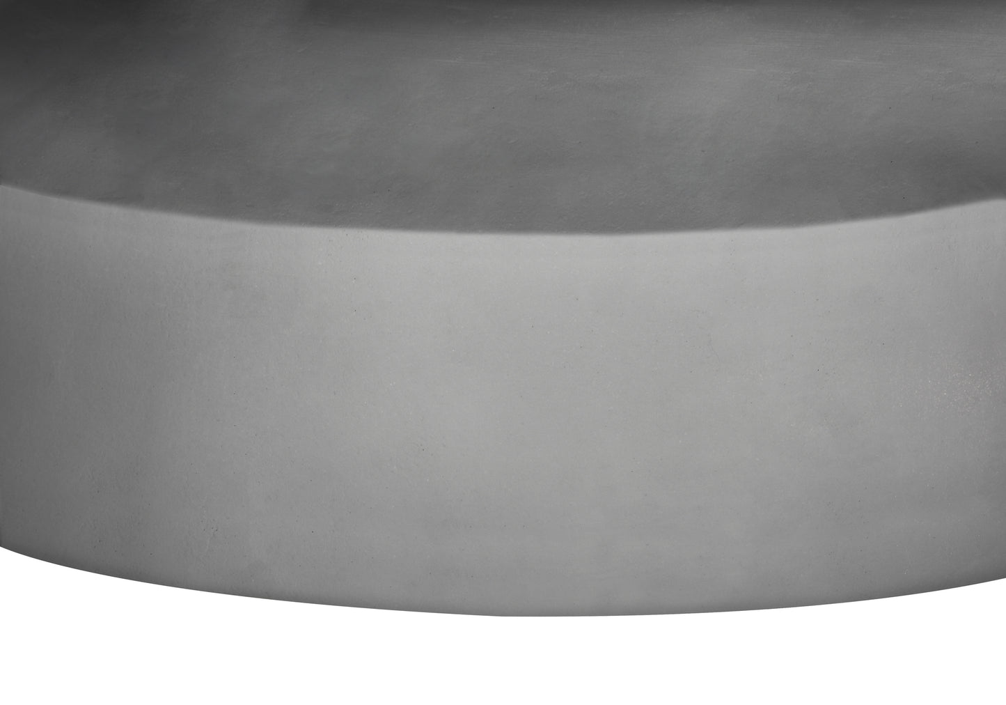 Accent Table, 25"h, Indoor Or Outdoor, Side Table, End, Bedroom, Living Room, Nightstand, Round, Grey, Contemporary, Modern