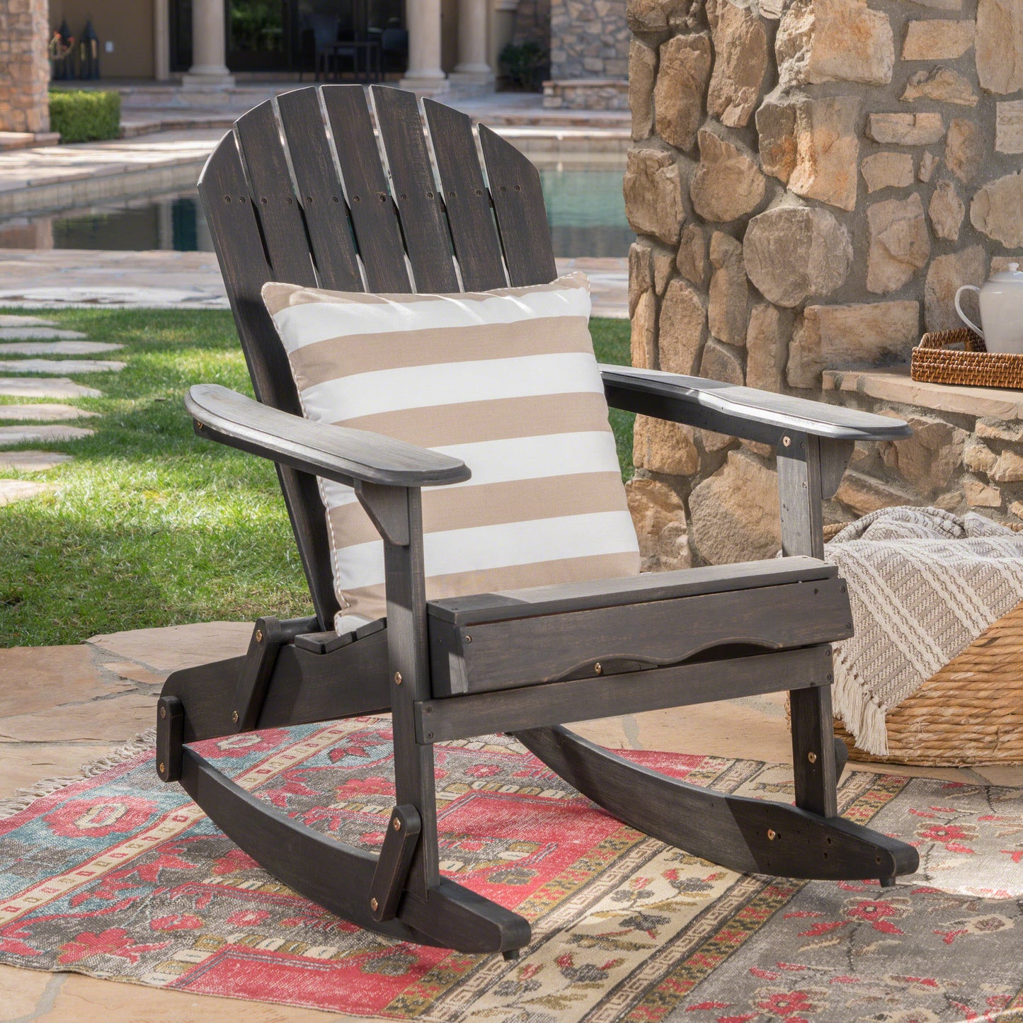 MALIBU ADIRONDACK ROCKING CHAIR