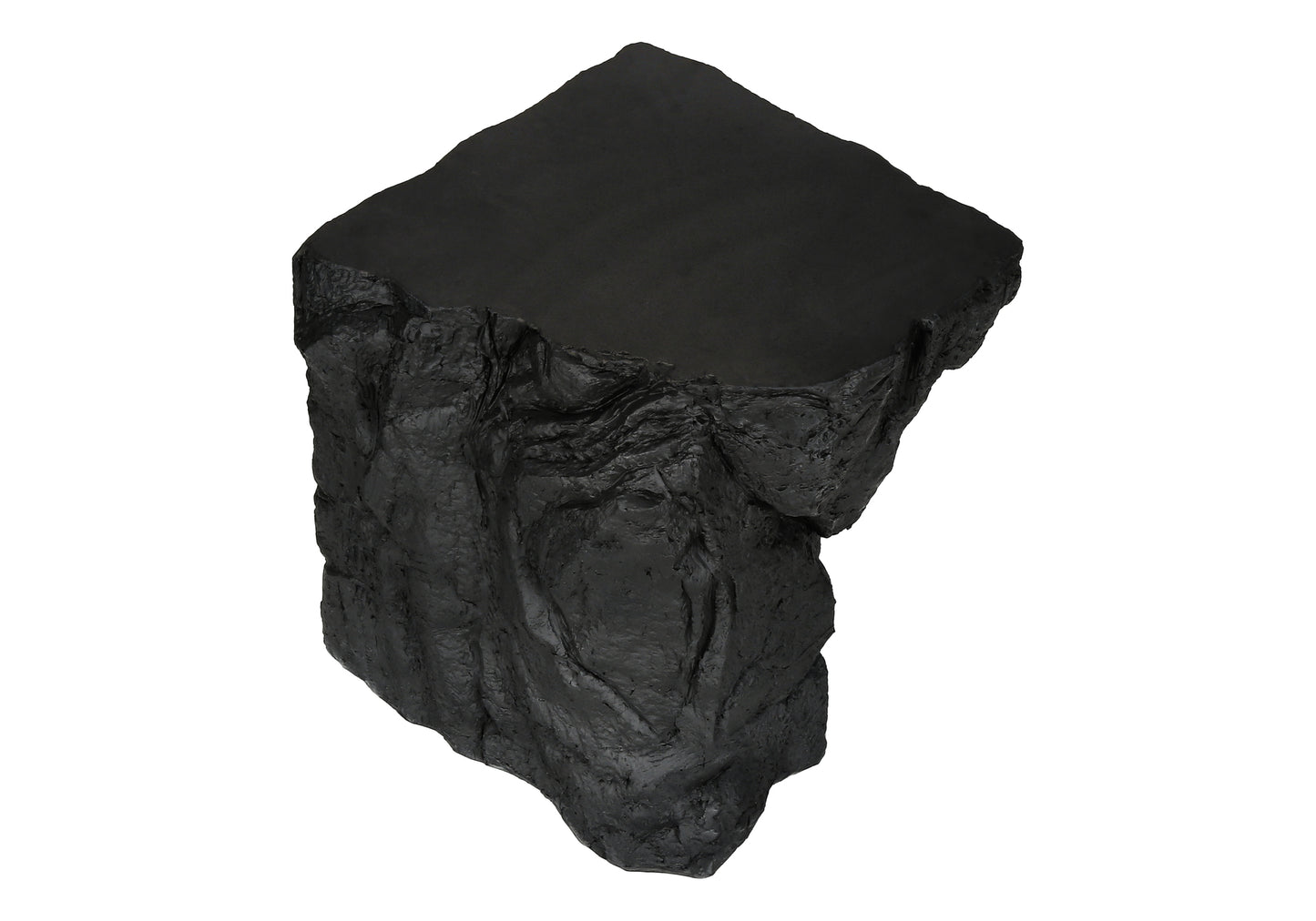 Accent Table, 25"h, Indoor Or Outdoor, Side Table, Nightstand, End, Bedroom, Living Room, Black, Contemporary, Modern