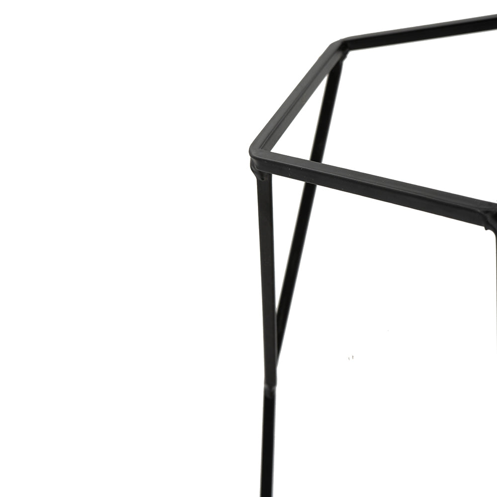 Set of 3 Felix Wall Planter, L:10x10x16.5"  M:8.5x8.5x15.5" S:7x7x13.5"