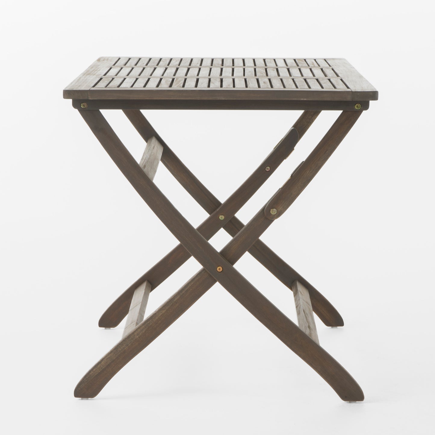 POSITANO 43.5'' Foldable Table,Outdoor Acacia Wood Table