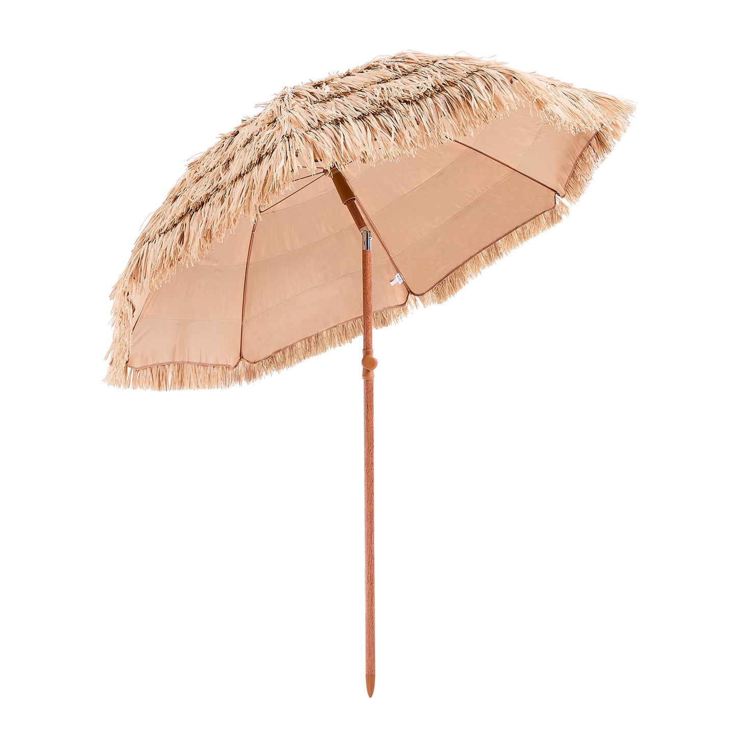 Tiki Umbrella Thatched Patio Umbrella 6.5 ft Poolside Patio Beach Umbrella