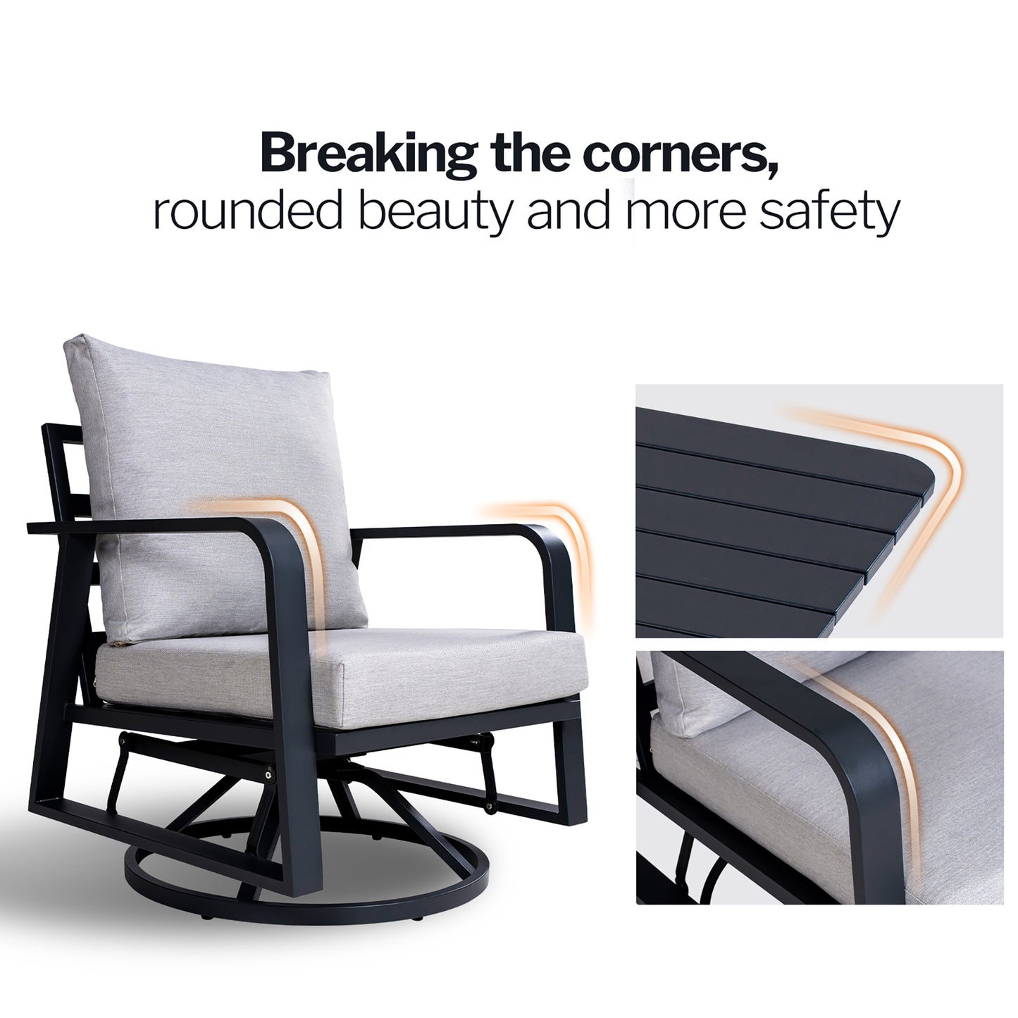 FR Two swivel chairs