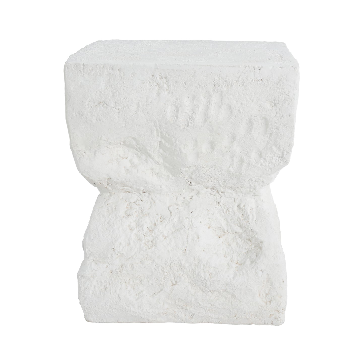 Cleo Outdoor Paito Modern Minimalist MGO Side Table, White