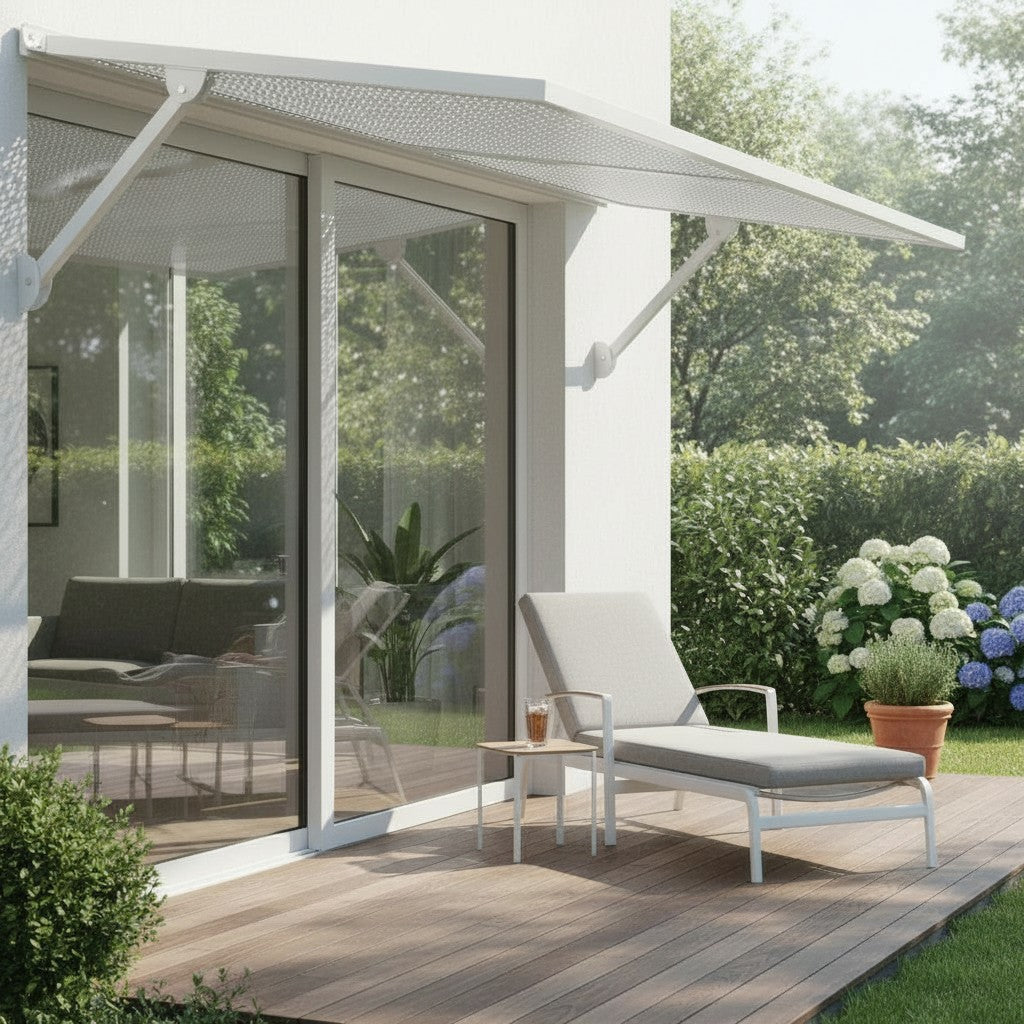 Haze Metal Awning 6.6 - White