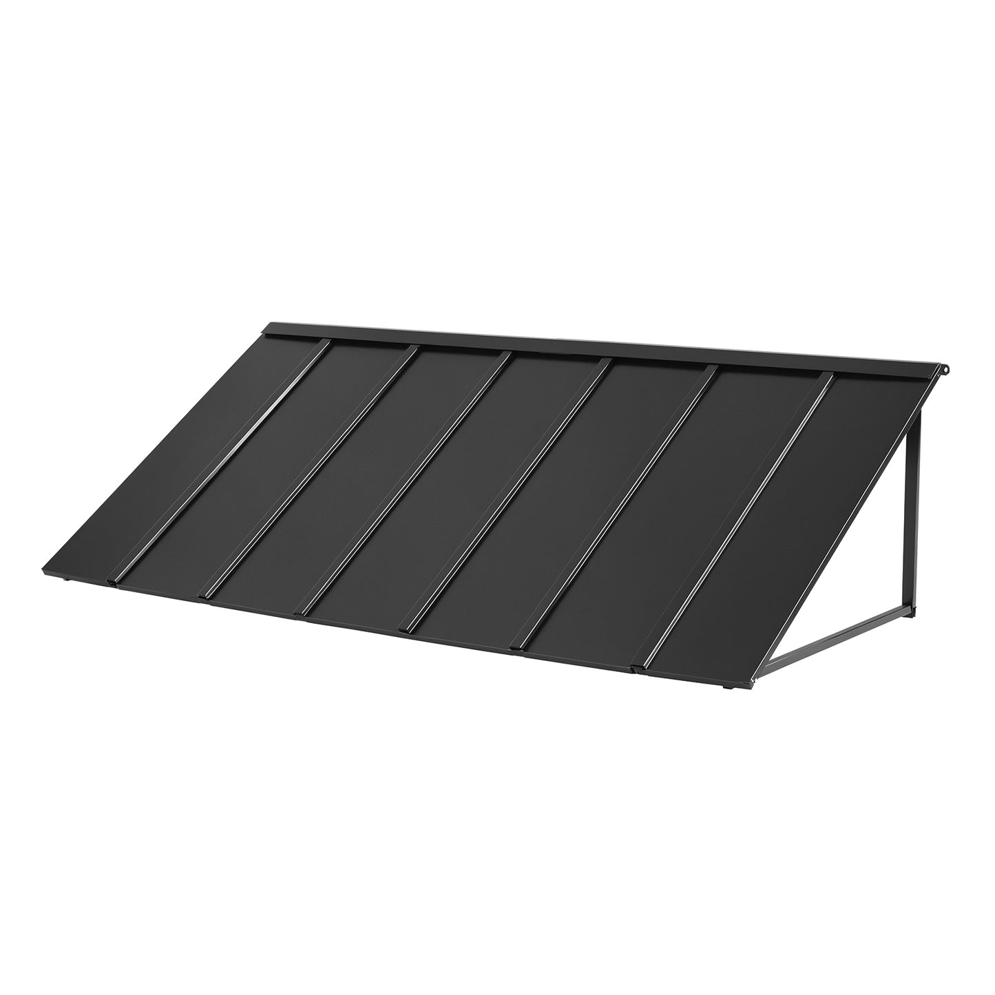 Window Awning Door Canopy 80x36 in Outdoor Steel Front Door Awnings Anti-Rust