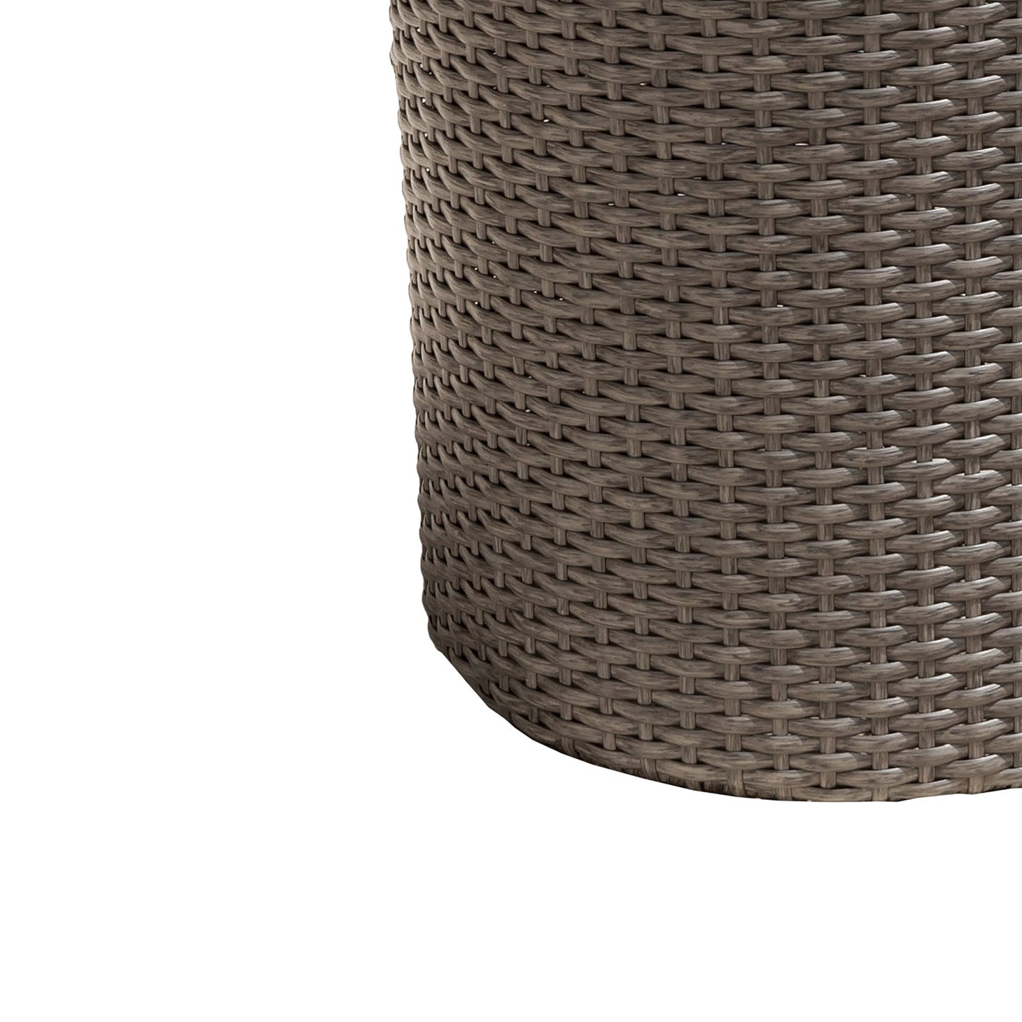 KINGSTOWN RD BARREL SIDE TABLE