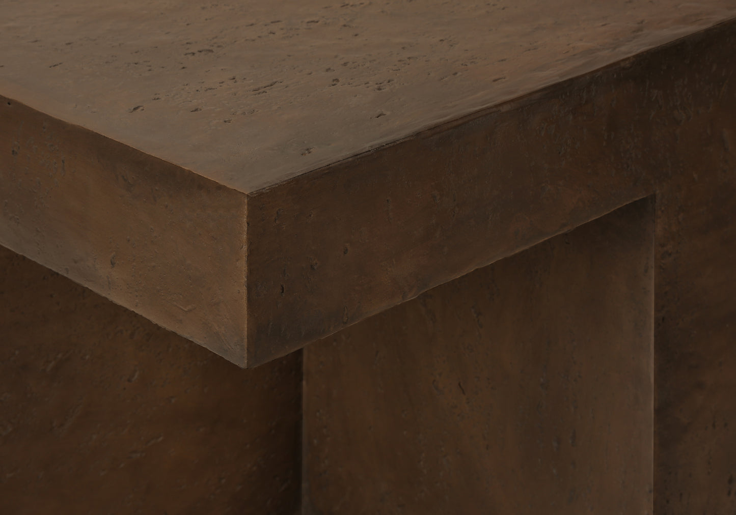 Accent Table, 25"h, Indoor Or Outdoor, Side Table, Nightstand, End, Square, Bedroom, Living Room, Walnut, Contemporary, Modern