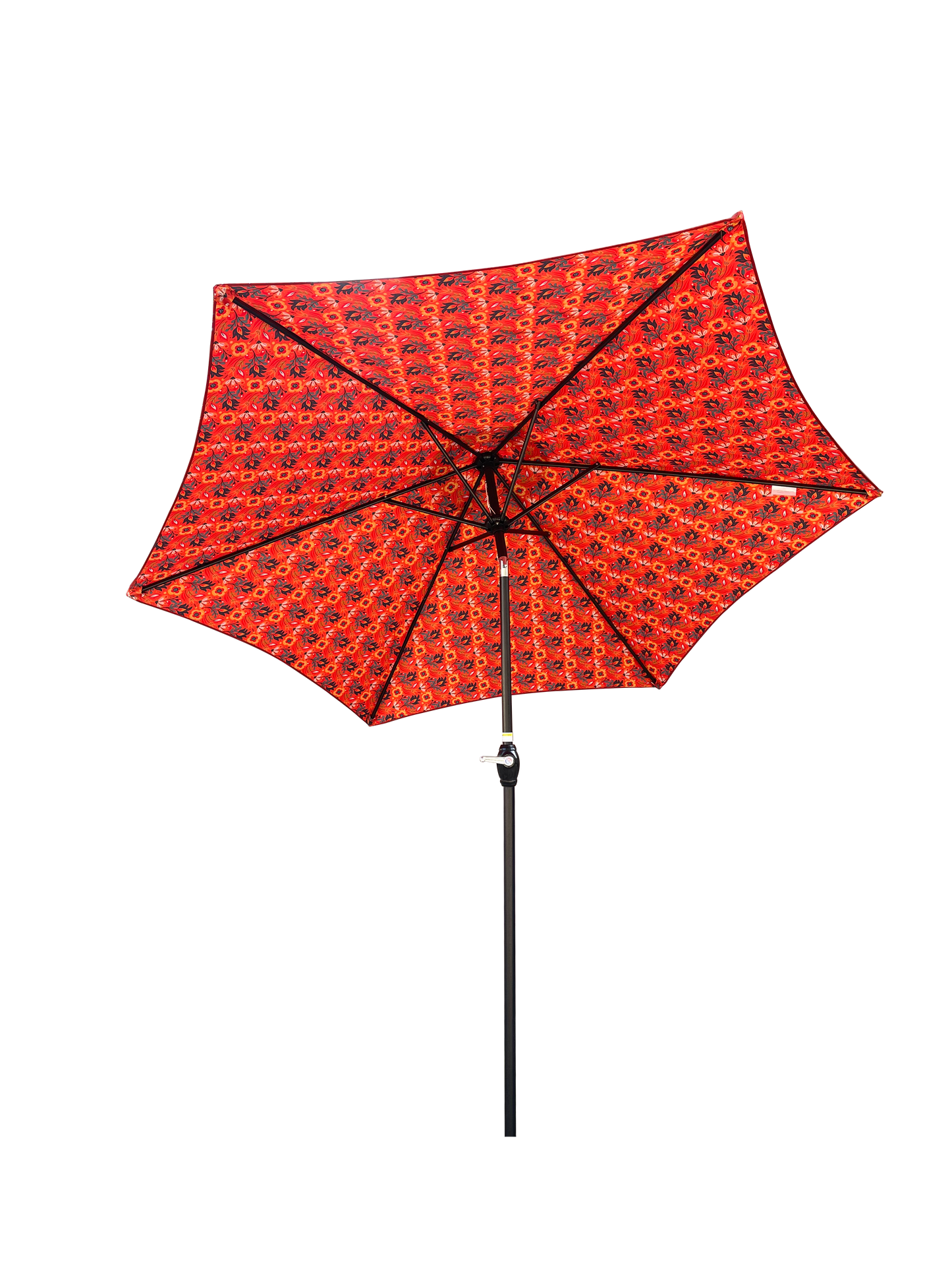 9FT UMBRELLA Ice Pattern + Orange