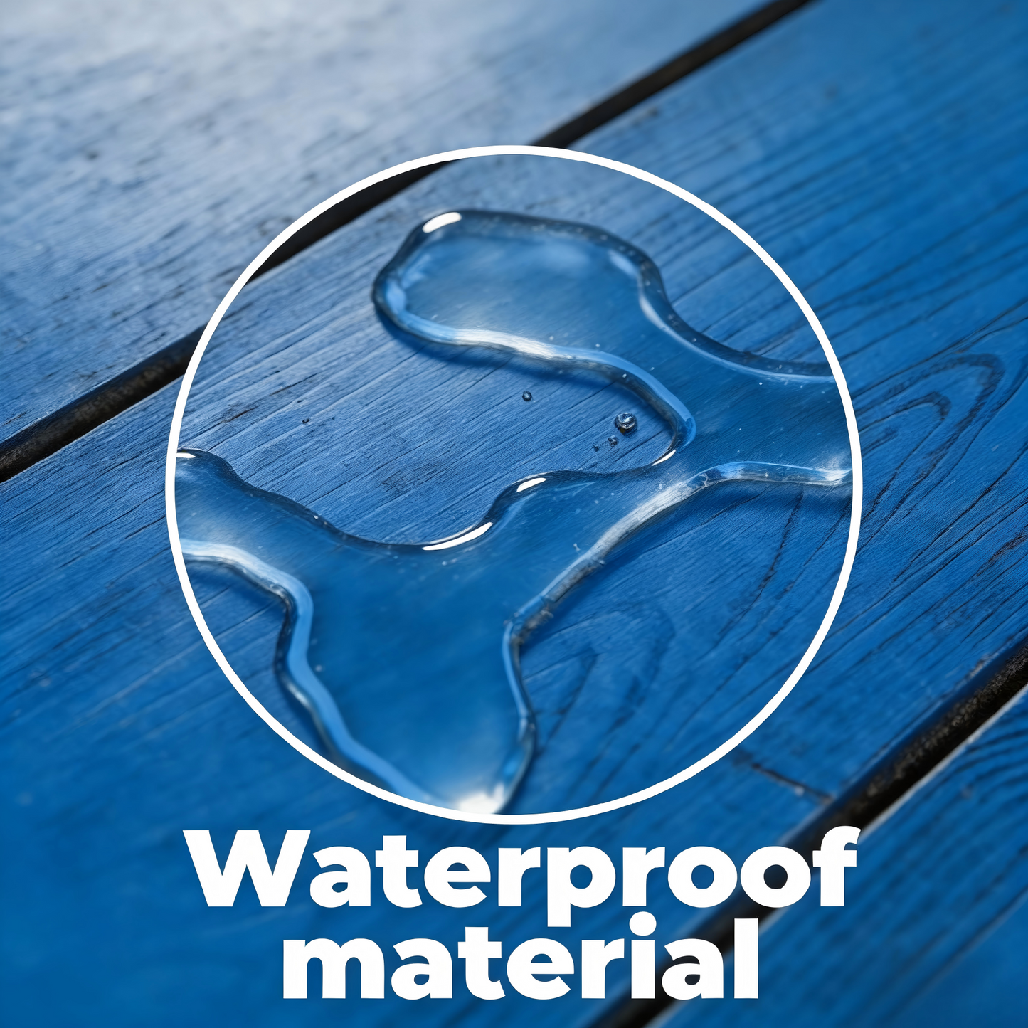 HDPE type outdoor dining and bar table is very practical. It is suitable for lawns, gardens, backyards and pool sides. Navy blue, and it is waterproof and corrosion-resistant.All Weather,