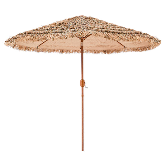 Tiki Umbrella Thatched Patio Umbrella 9 ft Poolside Patio Beach Umbrella