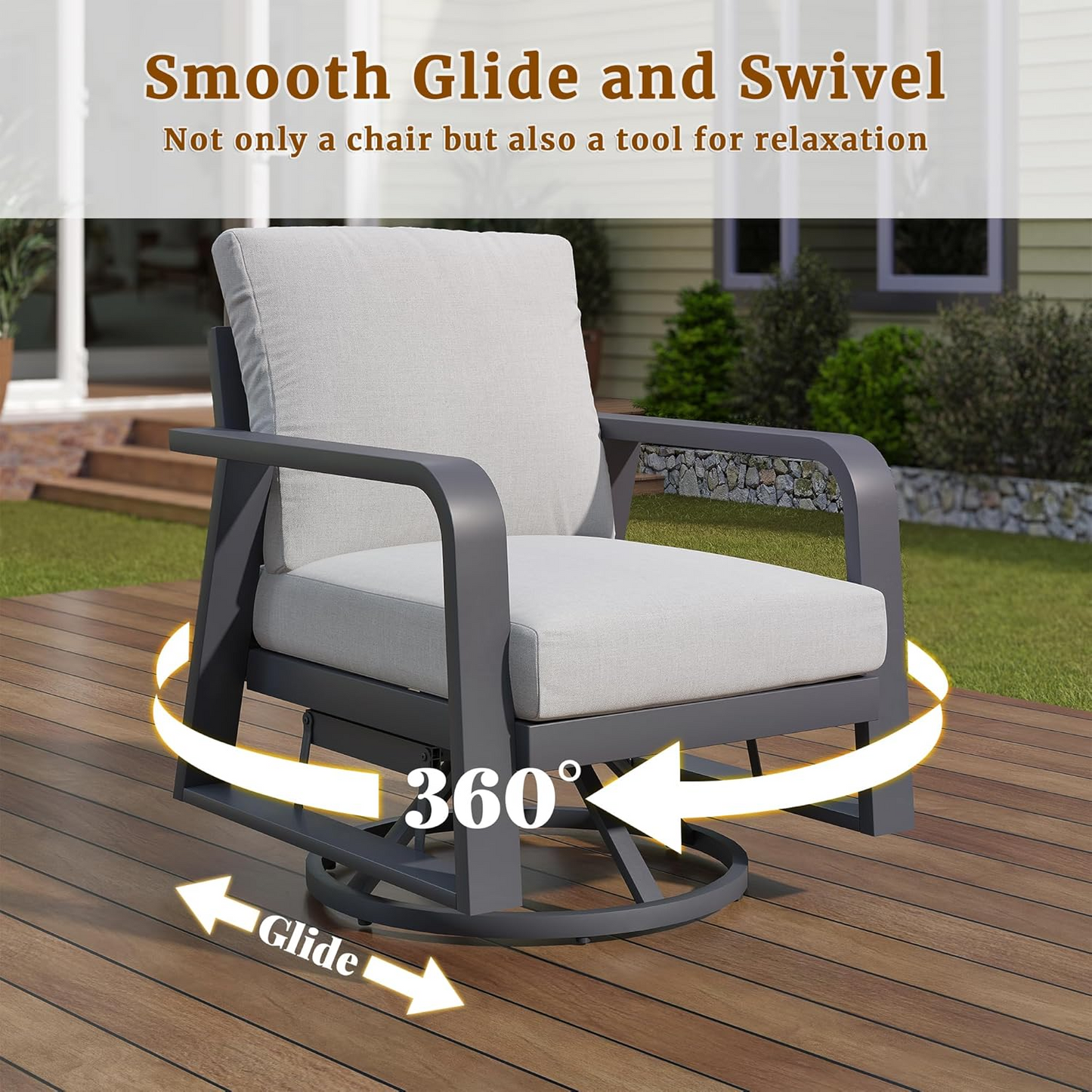 FR Two swivel chairs