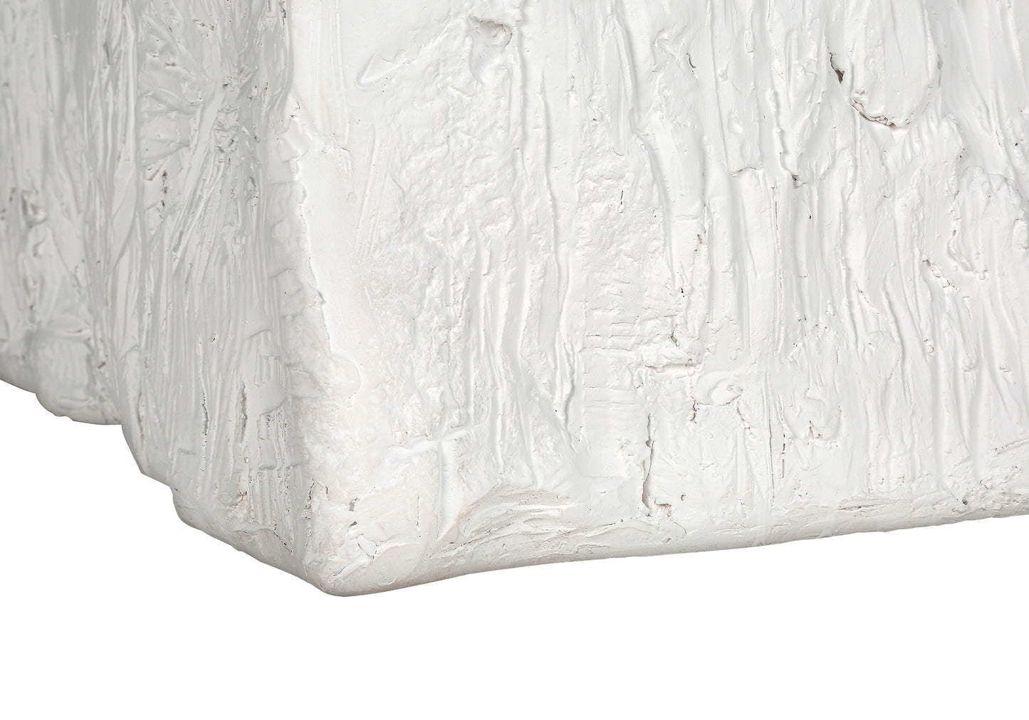 Accent Table, 25"h, Indoor Or Outdoor, End, Nightstand, Side Table, Square, Living Room, Bedroom, White, Contemporary, Modern