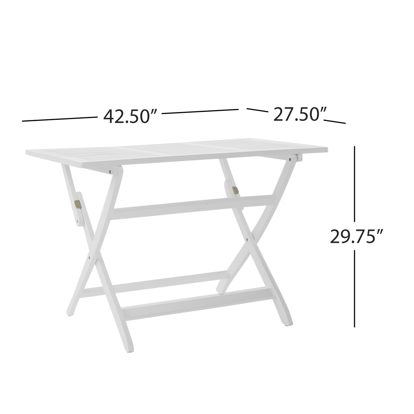 POSITANO 43.5'' FOLDABLE TABLE