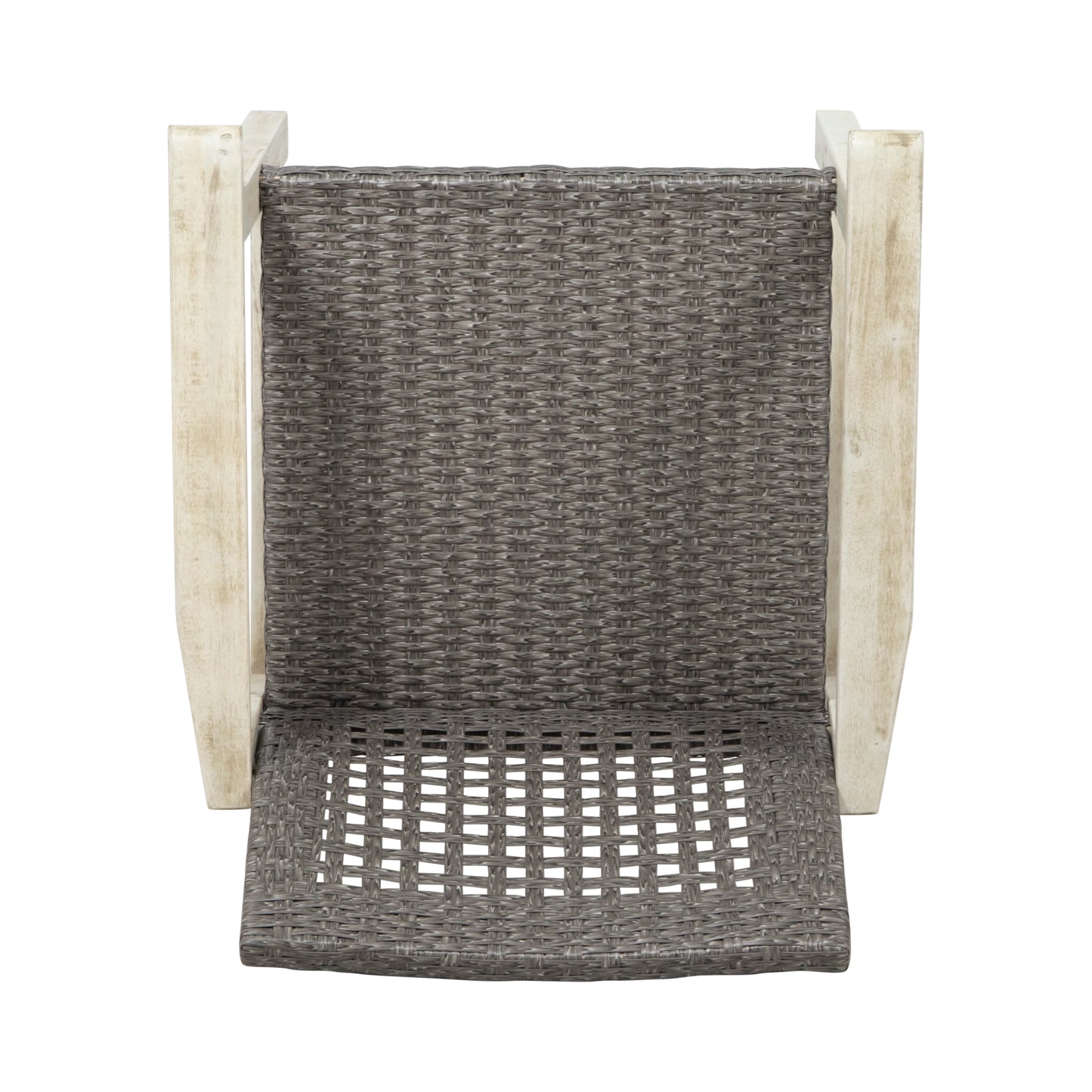 HAMPTON WOOD AND WICKER DINING CHAIR( SET OF 2 )
