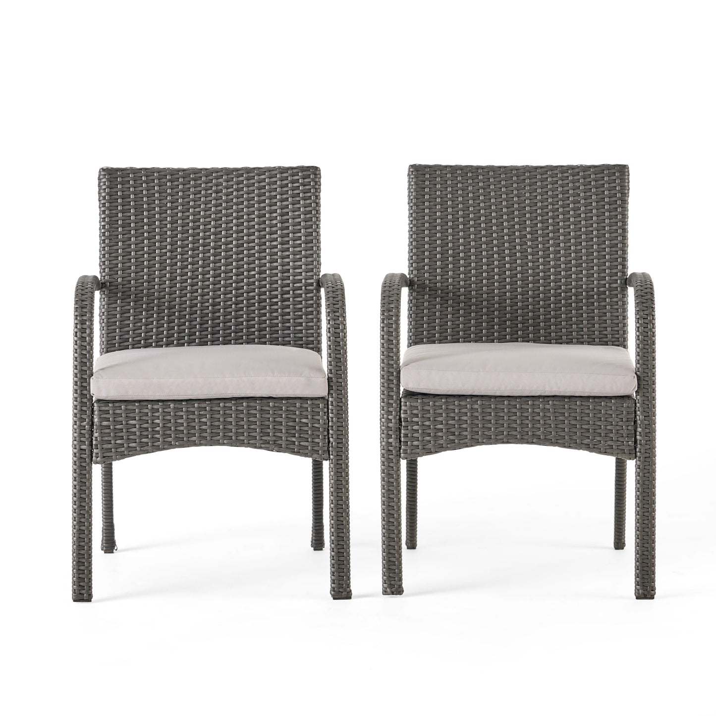 CORDOBA KD PE WICKER DINING CHAIR [SET OF 2 PCS]