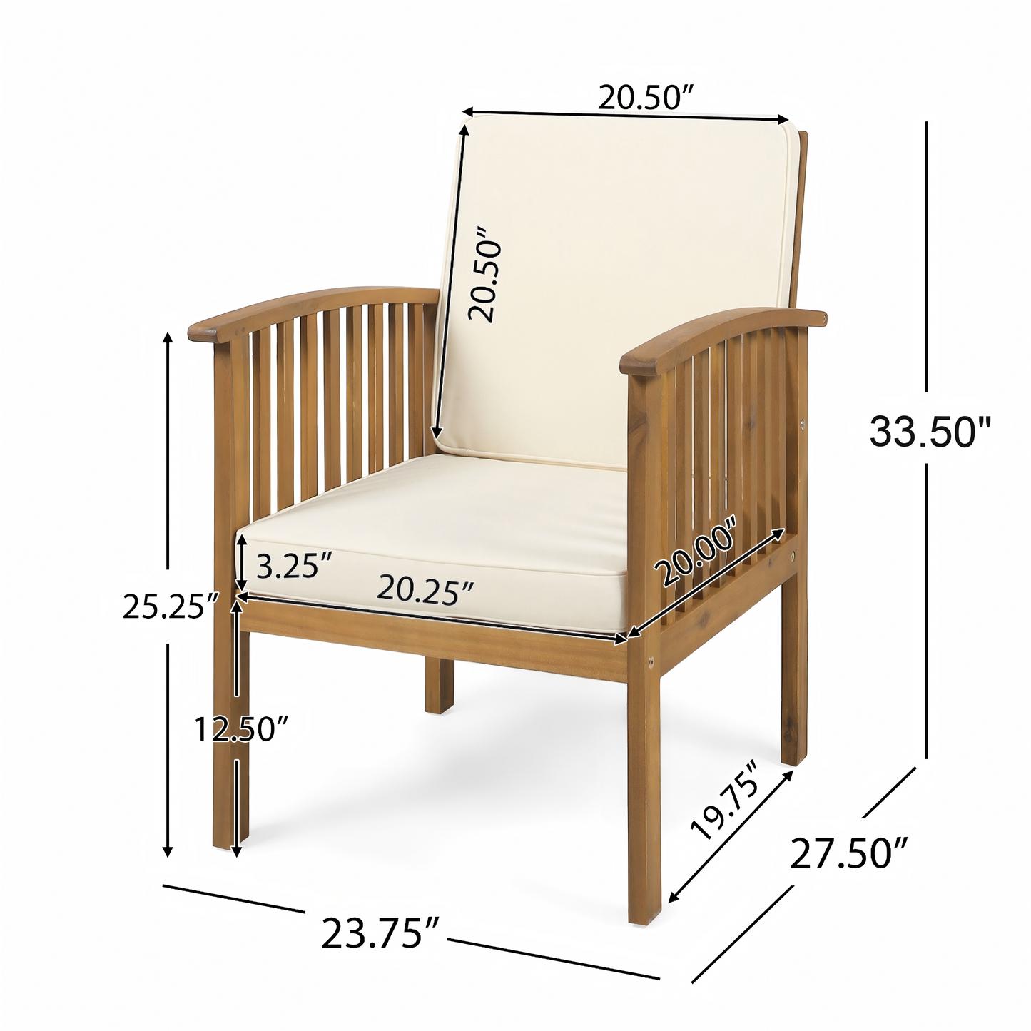 CASA ACACIA CLUB CHAIR