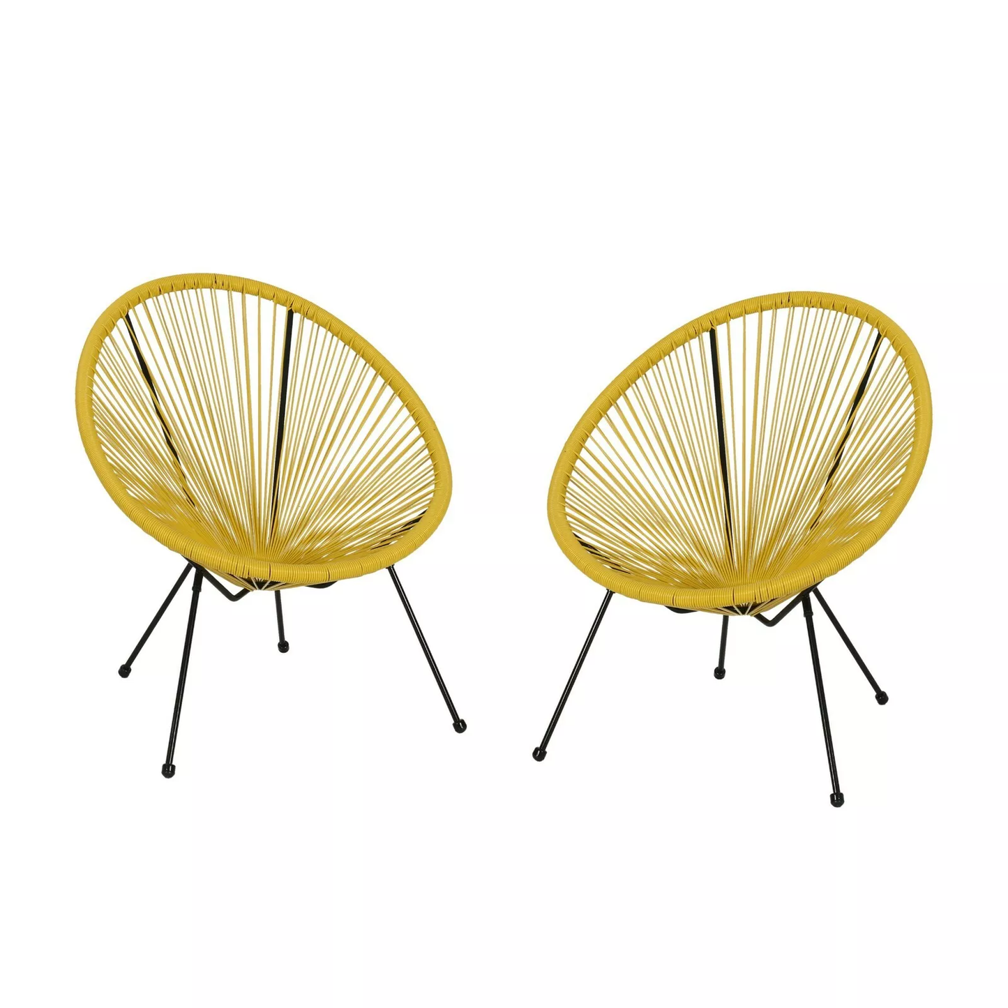 ANSON  CHAIR (SET OF 2) - YELLOW