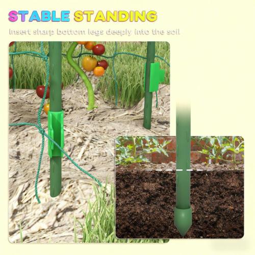 72 in. Arch Metal Garden Trellis with Climbing Net, Adjustable Layers and Weather-Resistant for Outdoor Gardening, Green