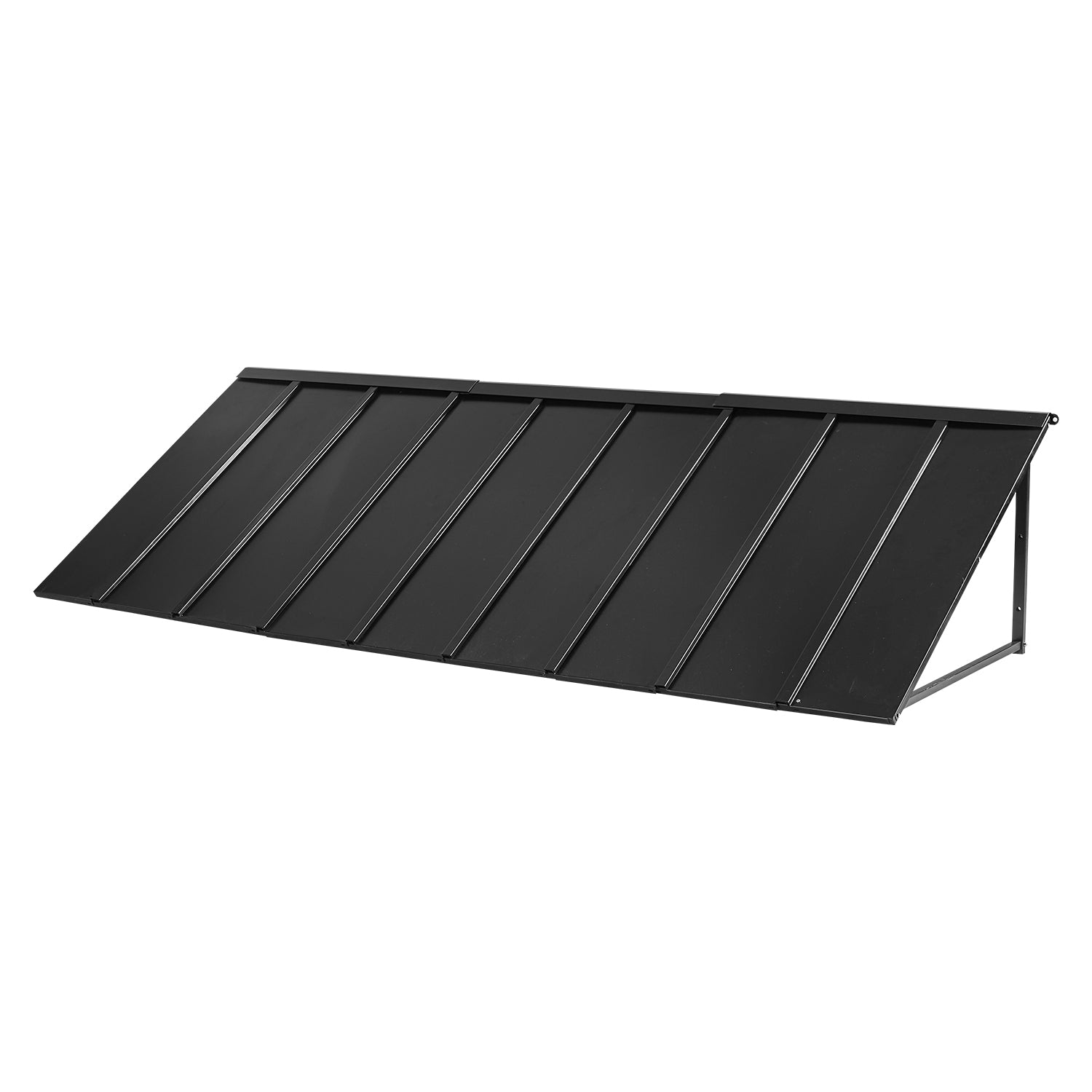 Window Awning Door Canopy 104x36 in Outdoor Steel Front Door Awnings Anti-Rust