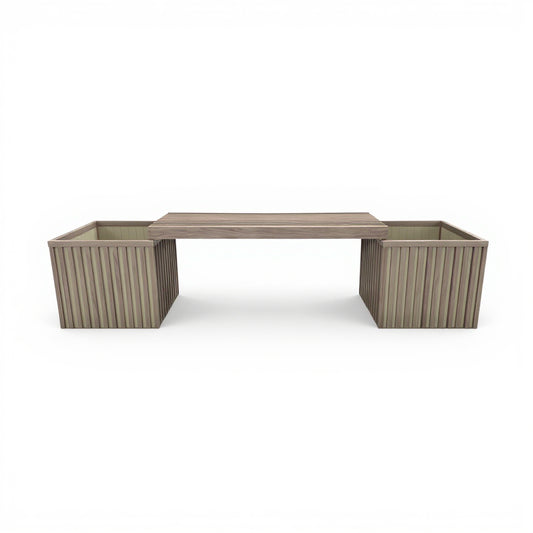 Grove Planter Bench - Ash Brown