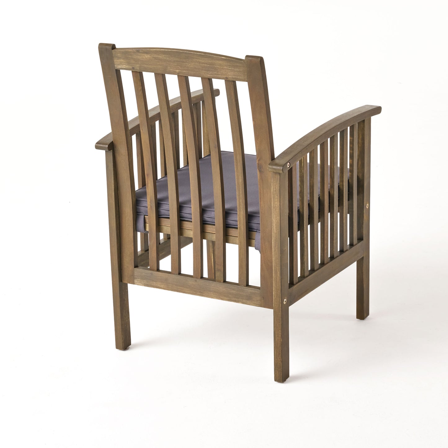 CASA ACACIA DINING CHAIR,2PCS with 2 Cushions