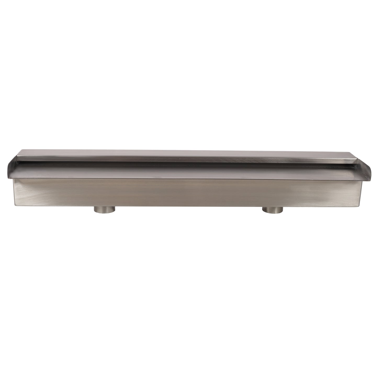 Pool Fountain, Spillway for Swimming Pool Decoration Sheer Descent, Waterfall Fountain for Outdoor Garden Pond, Stainless Steel 35.4"