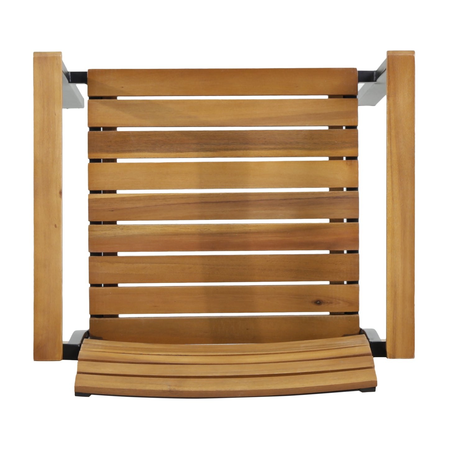 LARIS WOOD AND METAL CHAIR